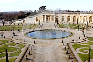 French formal garden photo